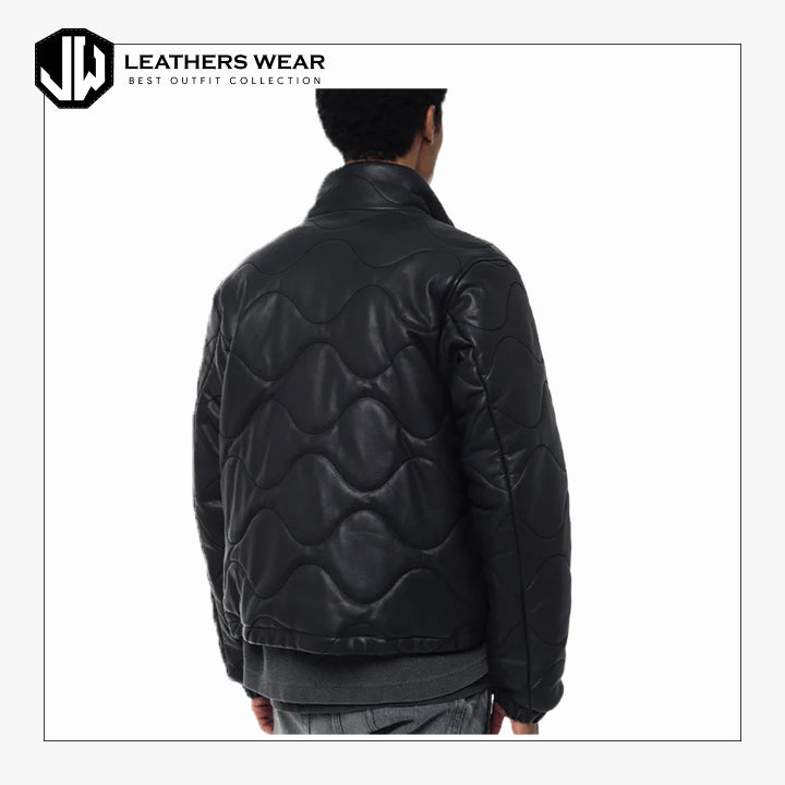 Long Black Puffer Jacket