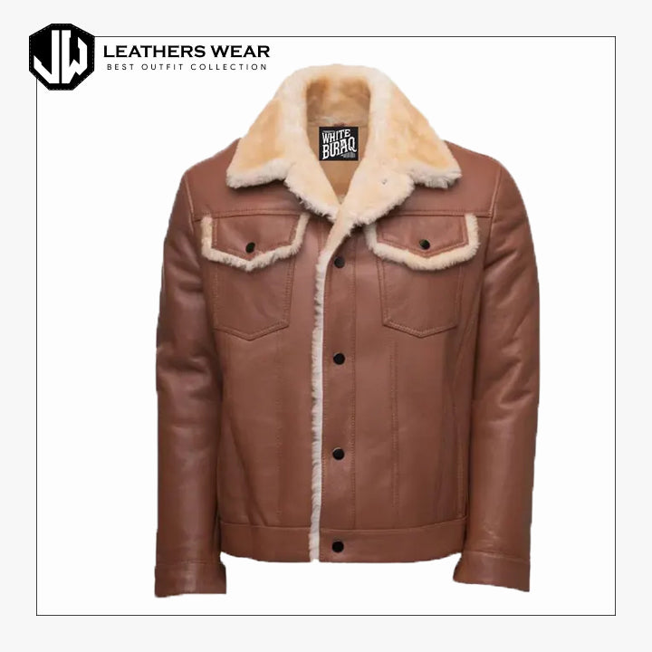 Lucky Leather Trucker Jacket