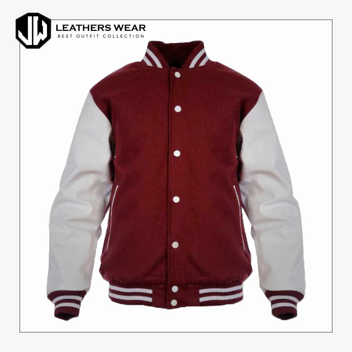 MaroonandWhiteLettermanJacket