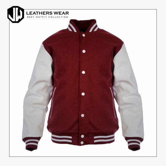 MaroonandWhiteLettermanJacket