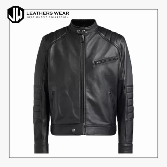 MensBlackLeatherJacket