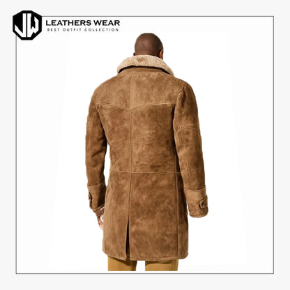 Mens Genuine Shearling Coat