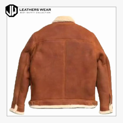 Mens Sheepskin Bomber Jacket