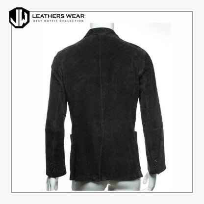 Mens Soft Leather Blazer