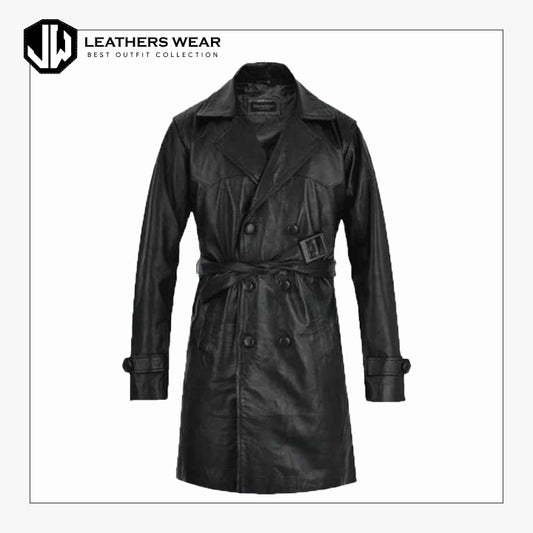 Vintage Trench Coat Leathers Wear
