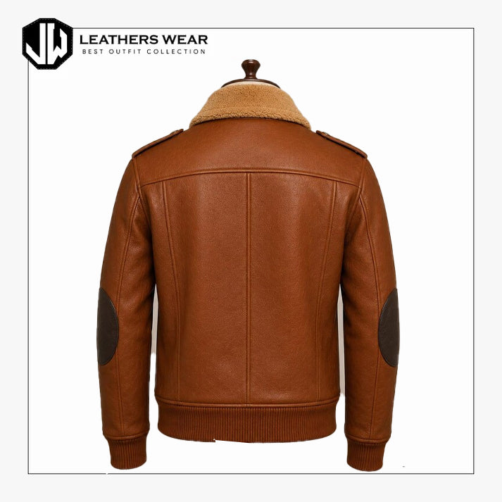 Pilot Flight Leather Jacket