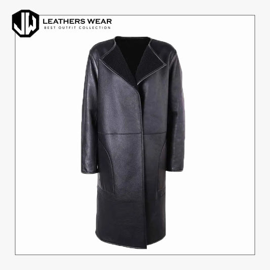 Real Leather Fur Coat