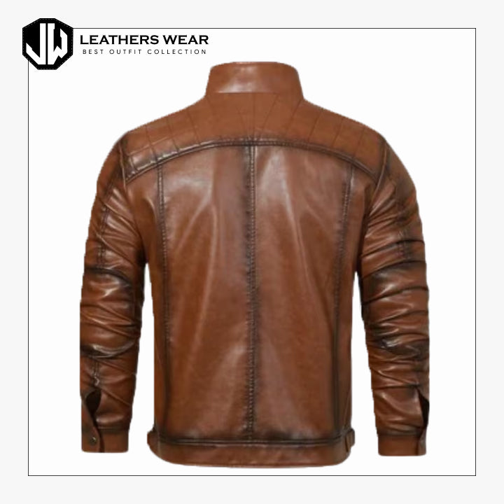 Real Leather Jacket Mens