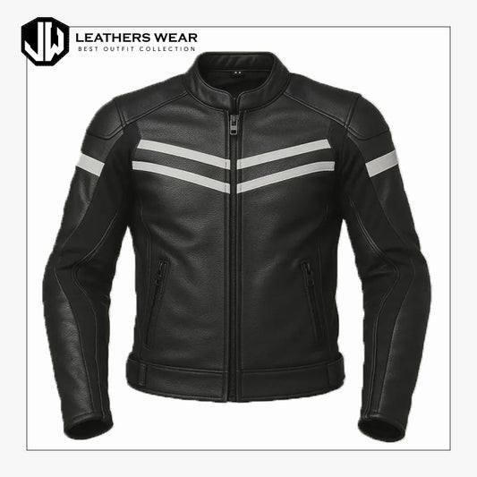 Real Leather Motorcycle Jacket