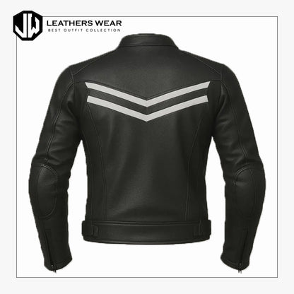 Real Leather Motorcycle Jacket