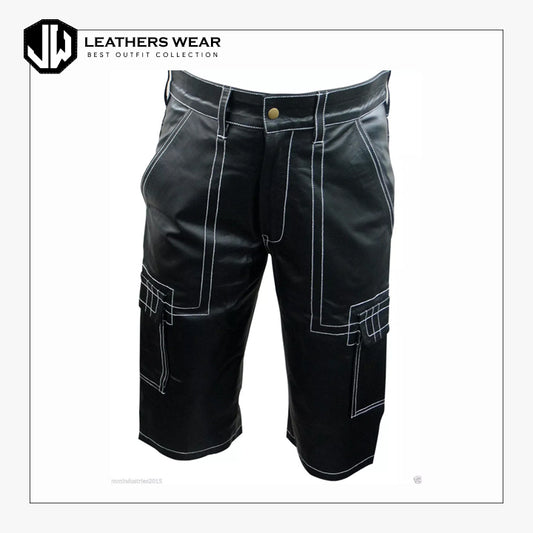 Real Leather Shorts