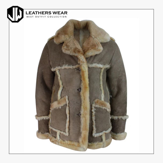 Real Sheepskin Coat