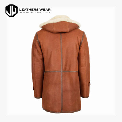 Real Sheepskin Coat Mens