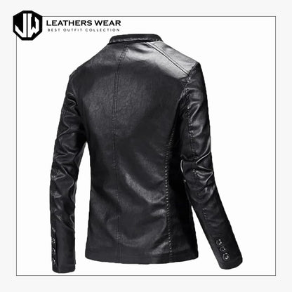 Real Leather Blazer