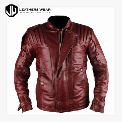 Red Biker Jacket