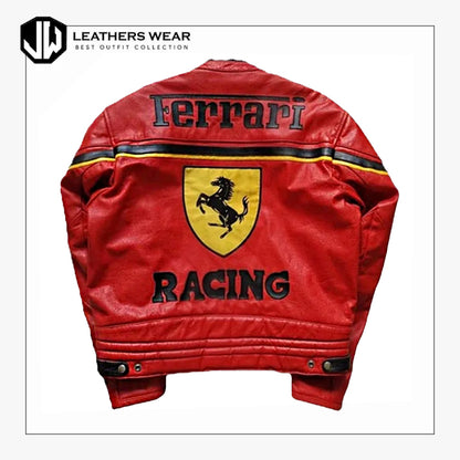 Red Ferrari Racing Jacket