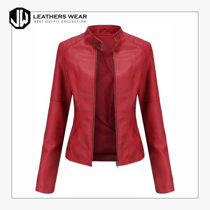 RedLeatherJacket