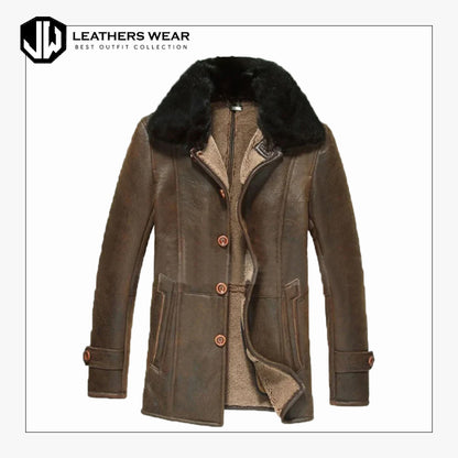 Sheepskin Shearling Coat