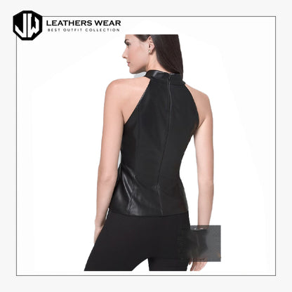 Shirt Dress Leather