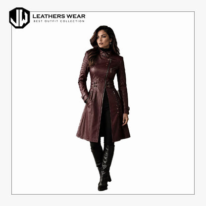 Soft Trench Coat Womens