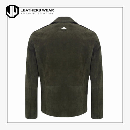 Suede Leather Bomber