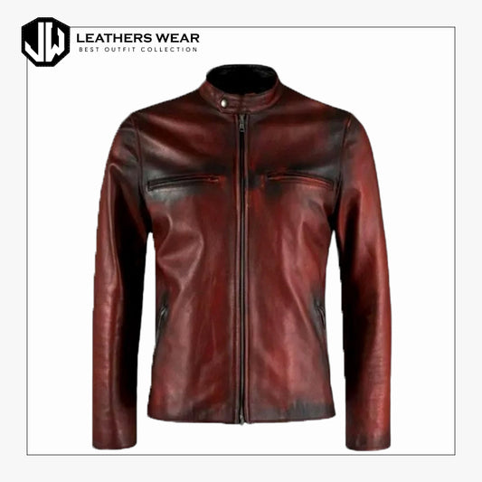Thin Leather Jacket