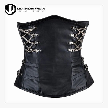 Underbust Leather Corset