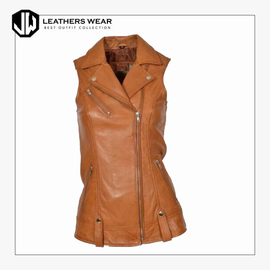 Vests for Women Leathers Wear