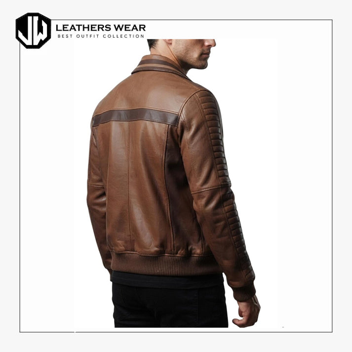Vintage Biker Flight Jacket
