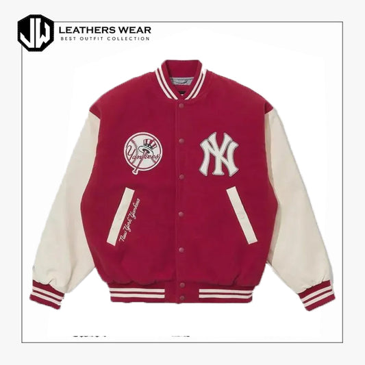 Vintage Bomber Varsity Jacket  Women
