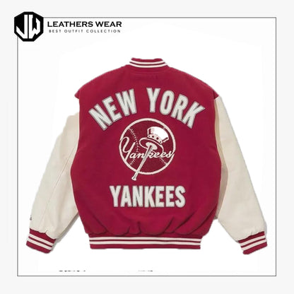 Vintage Bomber Varsity Jacket  Women