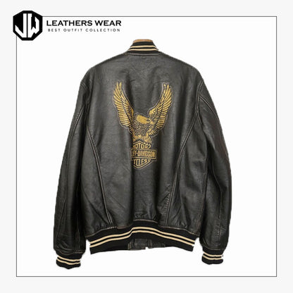 Vintage Harley Davidson Varsity Jacket