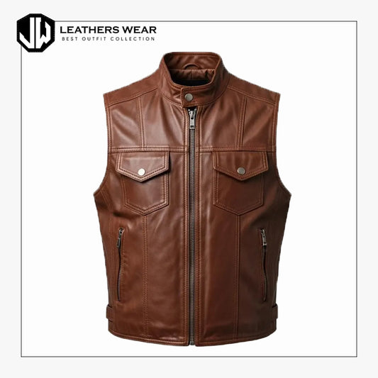 Vintage Leather Vest