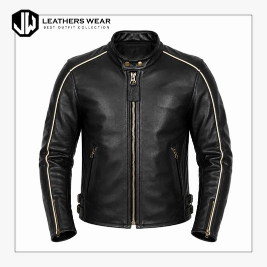 Vintage Motorcycle Jacket Mens