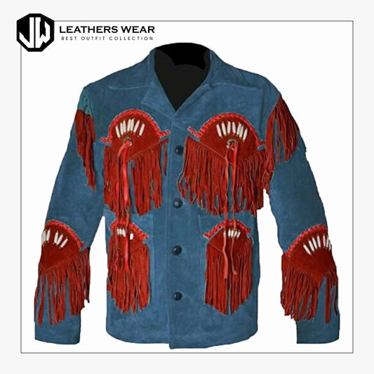 Western Fringe Leather Jacket