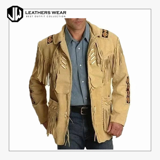 Western Leather Coats for Men