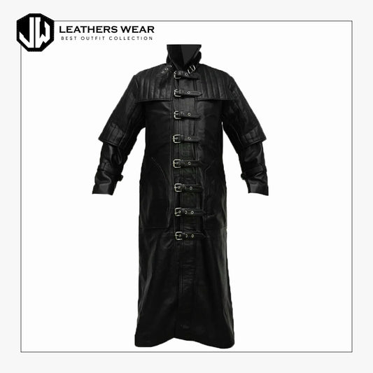 Winter Duster Coat Leathers Wear