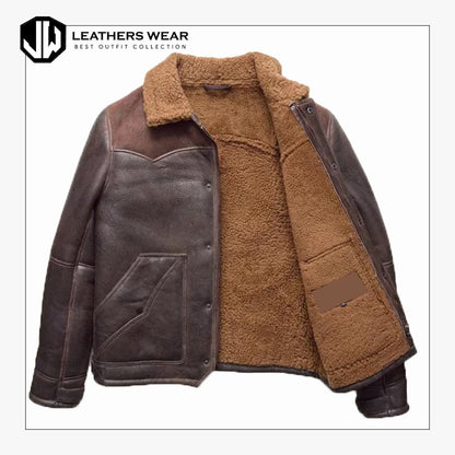 Winter Sheep Leather Jacket