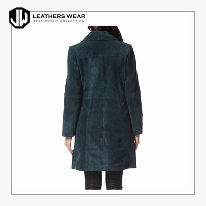 Winter Trench Coat Womens