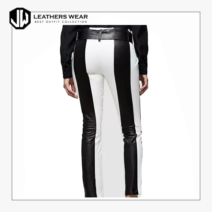 Women Lambskin 100% Leather Pants