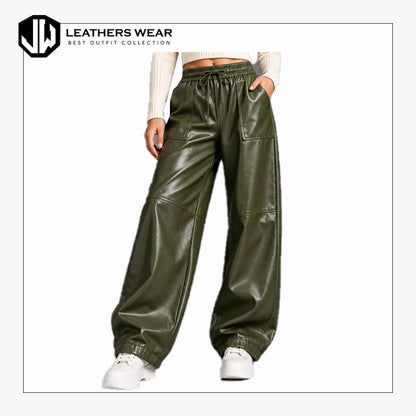 Women’s Baggy Wide Leg Trousers