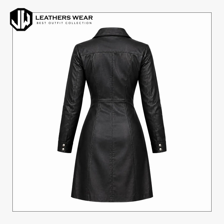 Women's Genuine Leather Shirt