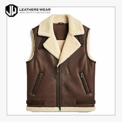 Womens Brown Vest