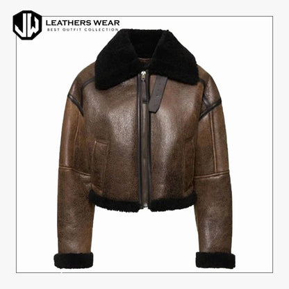 Womens Flight Jacket Leather
