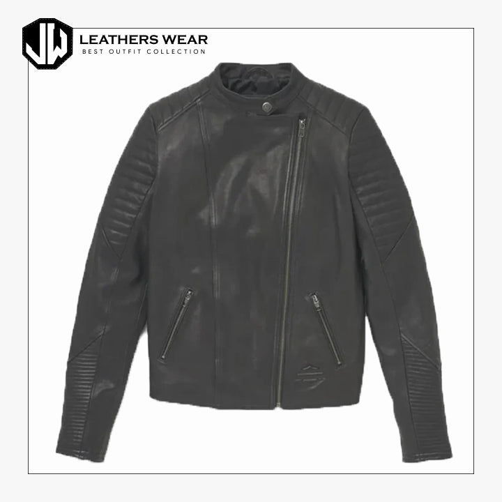 WomensHDReservoirMotoLeatherJacket