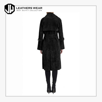 Womens Plus Size Trench Coat
