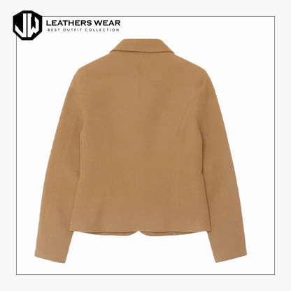 Womens Real Leather Coat