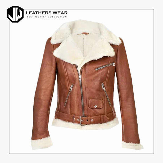 Womens Flight Jacket Leathers Wear