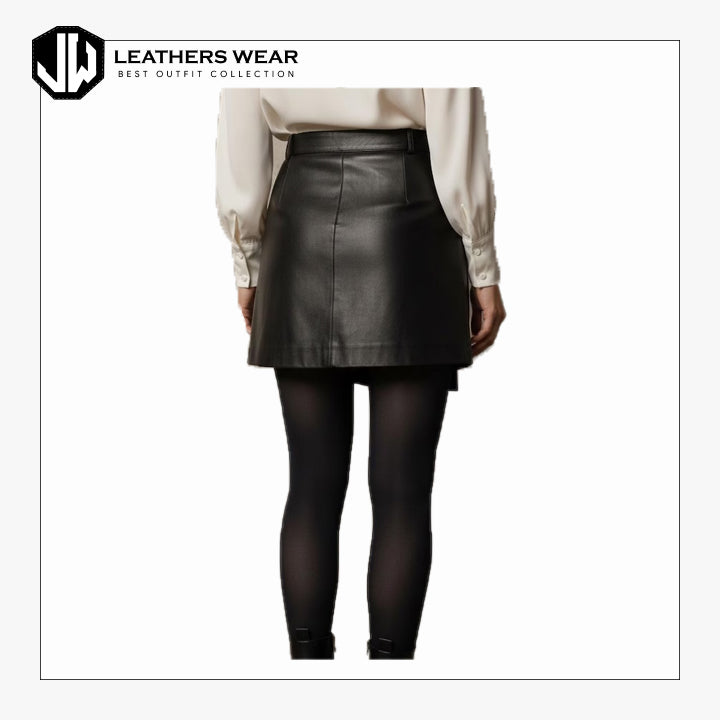 Genuine Leather Skirt