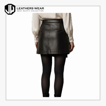 Genuine Leather Skirt